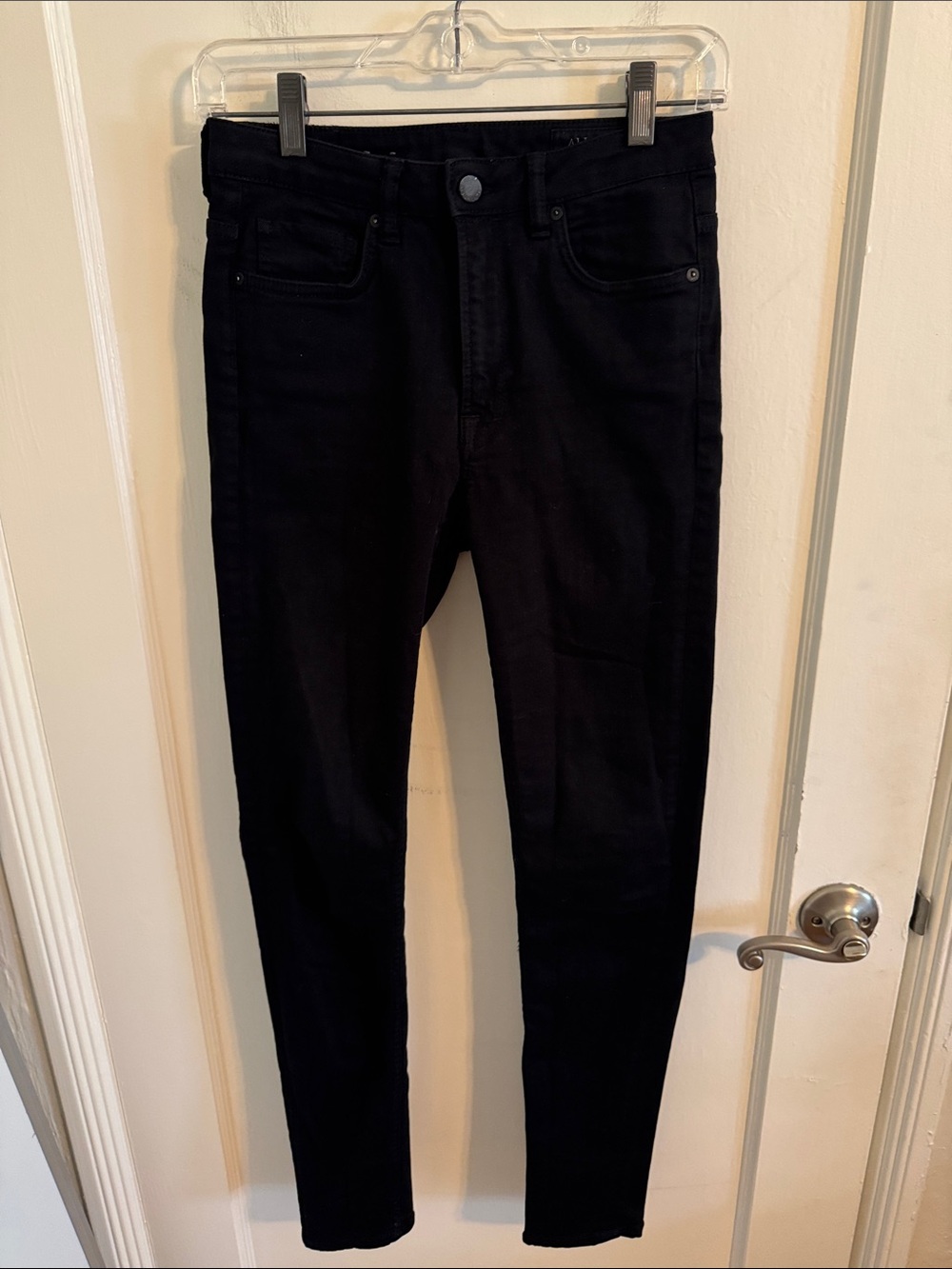 All Saint Stilt Skinny Black Jeans Sz 28